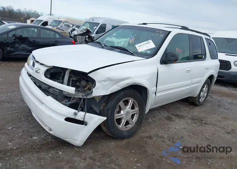 2002 Oldsmobile Bravada из США, поврежденный, VIN 1GHDT13S122389003